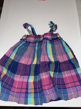 Baby GAP Girls Plaid Sundress in Pink, Purple, Blue, Yellow